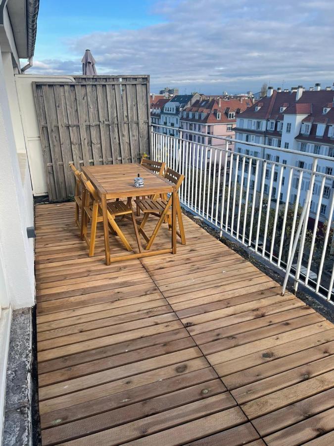 Le Brasilia - Appartement Neuf Pour 4 Personnes Avec Terrasse Strasbourg Exterior foto